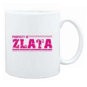  New  Property Of Zlata Retro  Mug Name