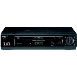  Sony SLV N900 4 Head Hi Fi VCR, Black Electronics
