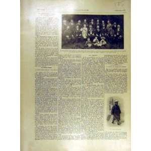  1908 German Legion Bulow Castro France French Print