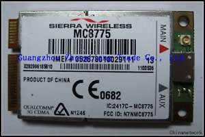 Sierra Wireless MC8775 HSDPA 7.2Mbps for Dell Acer Benq  