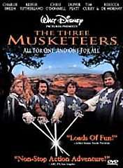 The Three Musketeers DVD, 1999  
