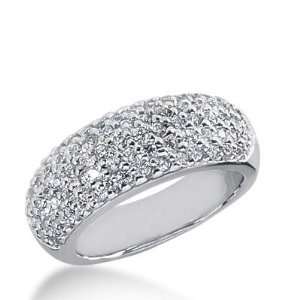   Round Brilliant Diamonds 1.19 ctw. 388WR1601PLT   Size 6.25 Jewelry