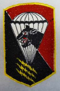 1970s GUATEMALA 1st PARACHUTE COMPANY 4th PLATOON PATCH  