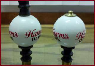 Hamms Beer   2 Hamms Dark Tapper Handles 1970s  