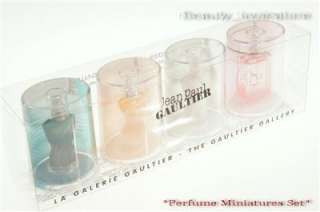 Jean Paul Gaultier Miniature Perfume Set for Men Women  
