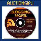 HOW TO MAKE EARN MONEY WITH FROM BLOG BLOGGING EBOOK CD