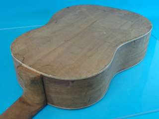 Primitive Handmade Acoustic Guitar Body+Neck Set Unfinished DIY 