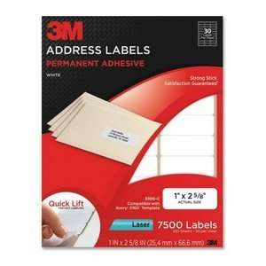  3M Address Label   White   MMM3100C