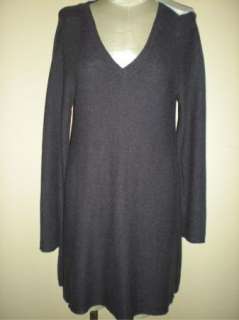 NWT Eileen Fisher V Neck Easy Tunic Sweater Deep Purple M $218  