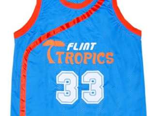 TWIGGY #44 Flint Tropics SEMI-PRO Movie BASKETBALL Jersey Size