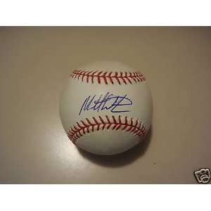 Matt Wieters Baltimore Orioles Signed Official Ml Ball 