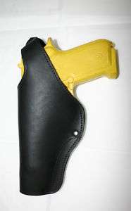 357 Sig Leather Belt Clip Pistol Holster  