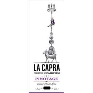  2010 La Capra Pinotage 750ml Grocery & Gourmet Food