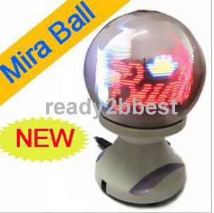NEW Mira Ball  360 Degree Display LED Advertising Message Globe
