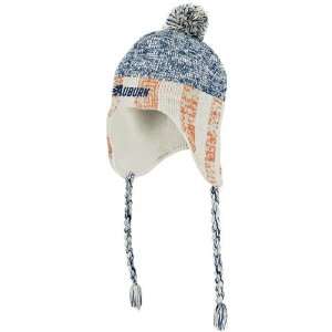 Auburn Tigers adidas Originals Heathered Tassel Knit Hat  