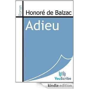 Adieu (French Edition) Honoré de Balzac  Kindle Store