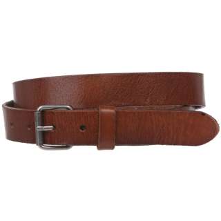Snap On Oil Tanned Skinny Top Grain Leather Belt  