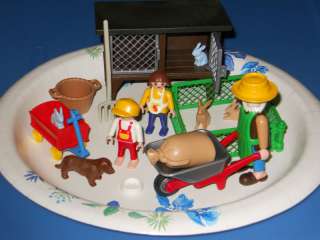 Playmobil~3751 Farm Scene ~1993 ~ Rabbit Hutch ~ VGC ~  
