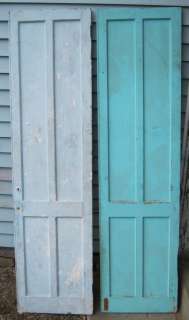 Early Cupboard Doors/Pantry Antique Wood #377 12  