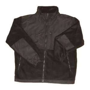  Full Zip Fleece Jacket with Oxford Nylon 