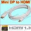   Displayport to HDMI Cable Adapter TV Video For Macbook Mac Pro 15 AC25