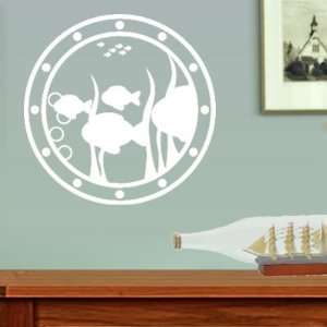   Ships Porthole Underwater Viewing Window Wall Decal