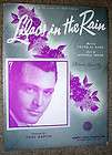 1939 Vintage Sheet Music LILACS IN THE RAIN Peter De Rose, Parish TONY 