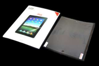 package included 3x new ipad 2 screen protectors free cleaning cloth 