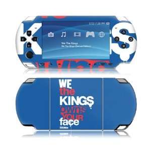   WTK30014 Sony PSP Slim  We The Kings  Owns Your Face Skin Electronics