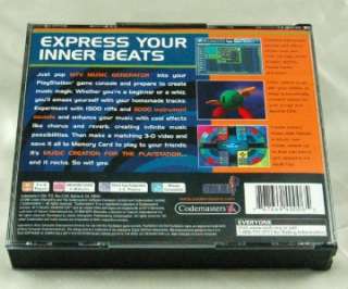 MTV Music Generator (Playststinn, 1999) PS1 PS2 PS3 Black Label 