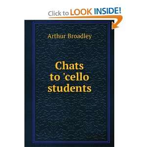  Chats to cello students Arthur Broadley Books