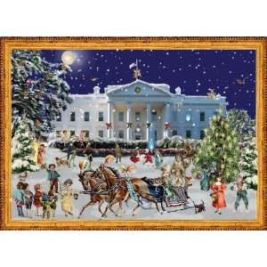    Victorian White House German Advent Calendar