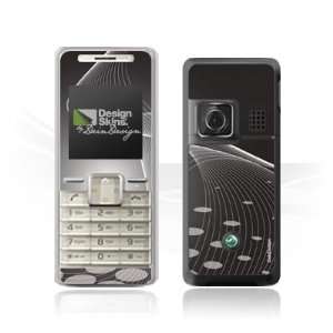 Design Skins for Sony Ericsson K220i   Black Sphere Design 