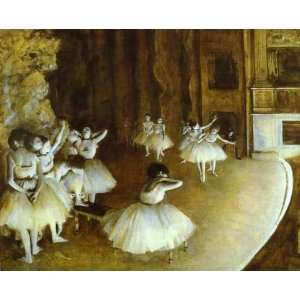  Hand Made Oil Reproduction   Edgar Degas   50 x 40 inches 