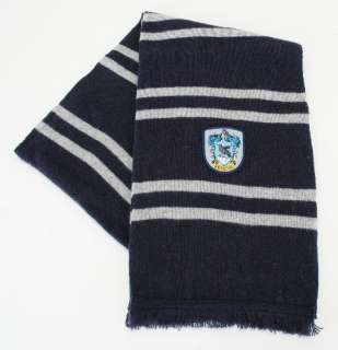 Harry Potter House of Ravenclaw Colors & Crest Scarf  
