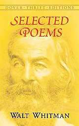 Selected Poems by Walt Whitman 1991, Paperback, Unabridged  