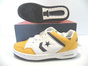   WEAPON OX VINTAGE SNEAKERS MEN SHOES WITHE/GOLD 2H717 SIZE 5.5 NEW IN