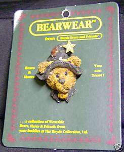 Boyds Bears Pin Emma The Witchy Bear Bearwear  