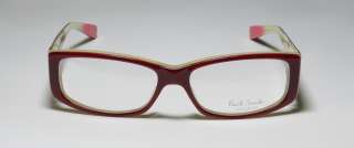NEW PAUL SMITH 416 53 15 130 RED FULL RIM RXABLE THICK FRAMES 