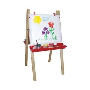   Adjustable Two Station Art Easel with Paint Kit Arts, Crafts & Sewing