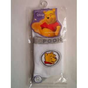  Disney Pooh Socks, White/Grey, 20 22 cm 