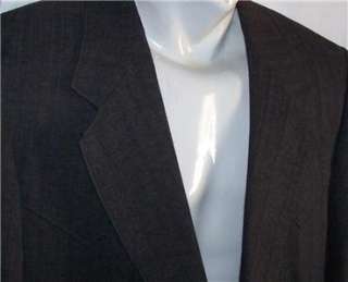 42R Farah CHARCOAL WESTERN COWBOY 2 Button Striped Business Suit men 