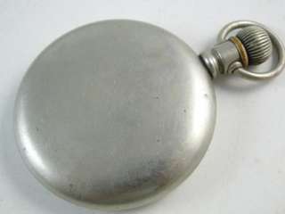 Antique Elgin Swing Out Case Pocket Watch 16s Vintage Old Victorian 