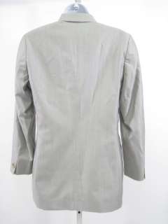 ZANELLA Gray Button Blazer Jacket Coat Sz 4  