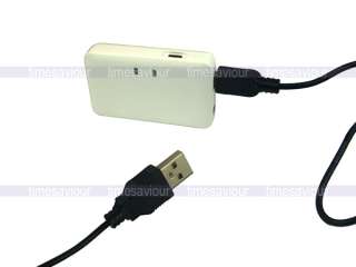 Bluetooth Receiver 3.5mm Audio Adapter Wireless White  