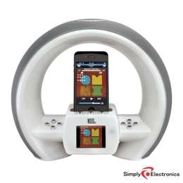 JBL On Air White Wireless Speaker Dock f iPhone 4 iPod  
