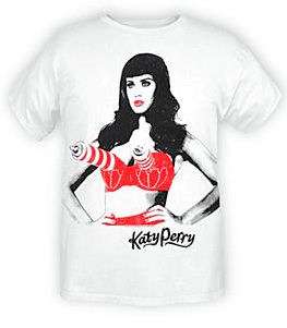 KATY PERRY~ WHIPPED CREAM CAN BRA MENS SLIM FIT SHIRT  