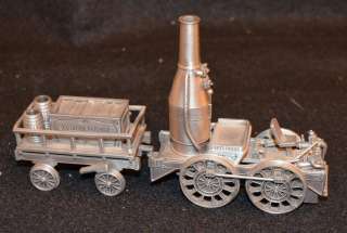 Danbury Mint Pewter Train Locomotive Models Union Pacific Empire 
