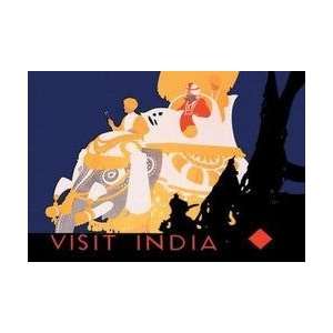  Visit India 20x30 poster