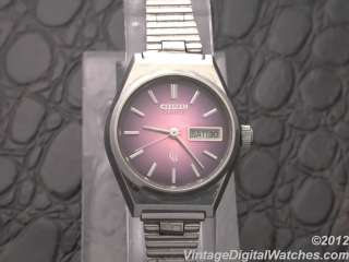 Early 1980s Vintage Rare Retro Citizen Ladies Quartz Watch from Japan 